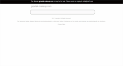 Desktop Screenshot of grzelak-makeup.com